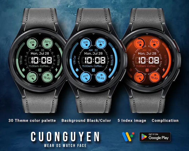 Watch face CNW-41 screenshot 1