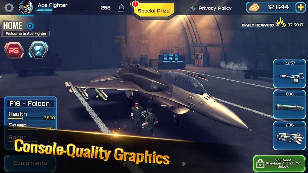 avião de combate ace: moderno screenshot 2