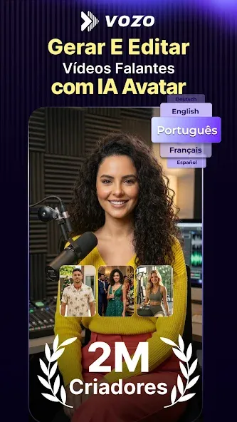 Vozo AI Avatar & Captions screenshot 1