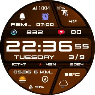 N-SPORT581 Color Digital Watch screenshot 16