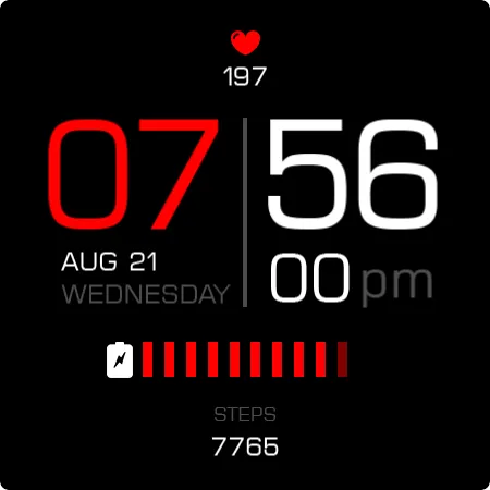 Key075 Modern Watch Face screenshot 28