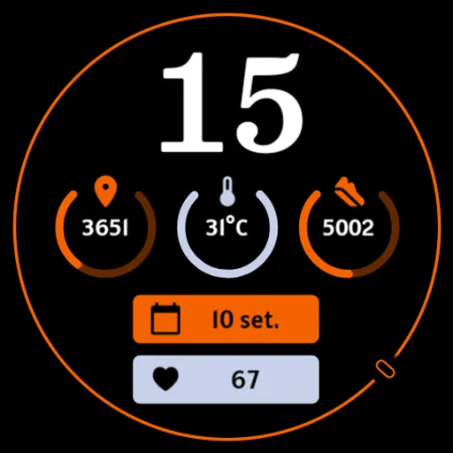 AD GeaR - Watch Face screenshot 29