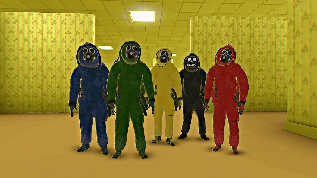 Hide in The Backrooms Nextbots screenshot 1