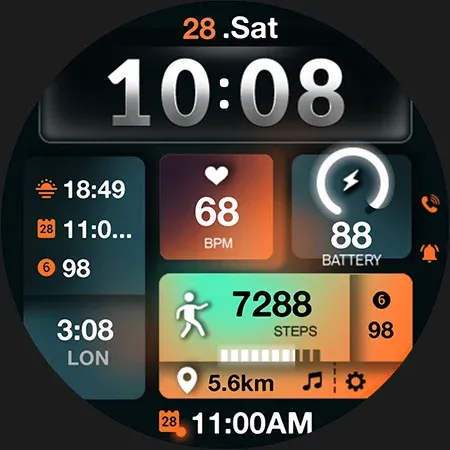 ML2U 241b Hybrid Watch Face screenshot 32