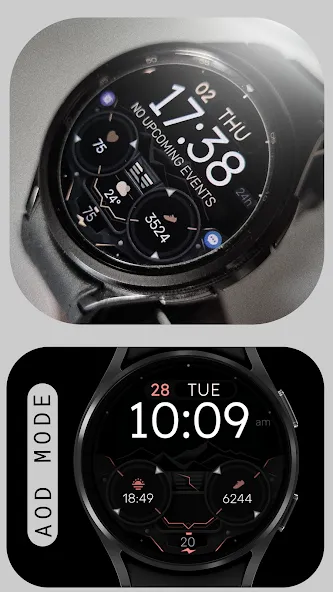 Dream 144 Digital Watch Face screenshot 5