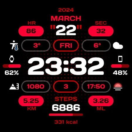 Qumoo Watch Face screenshot 8