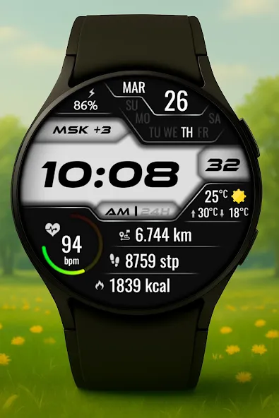 Vexitor Digital Watch Face screenshot 1