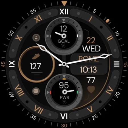 Dream 162 Bronze Watch Face screenshot 12