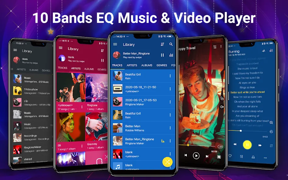 Music Player - MP3 Player & EQ screenshot 1