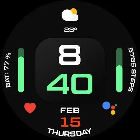 Night 50 - watch face screenshot 24