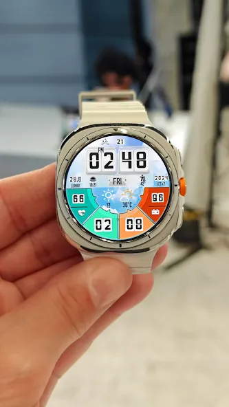 N-SPORT513 DigitalWeather Face screenshot 7