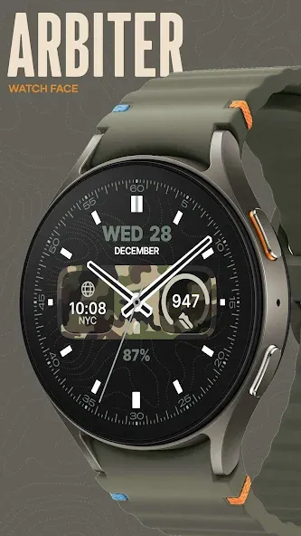 Arbiter Analog Watch Face screenshot 4