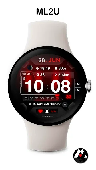 ML2U 212 Watch Face screenshot 5