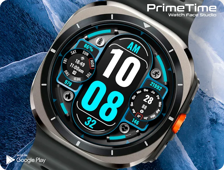 PT11 Digital Watch Face screenshot 6