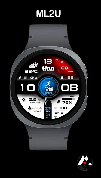 ML2U 293 Watch Face screenshot 7
