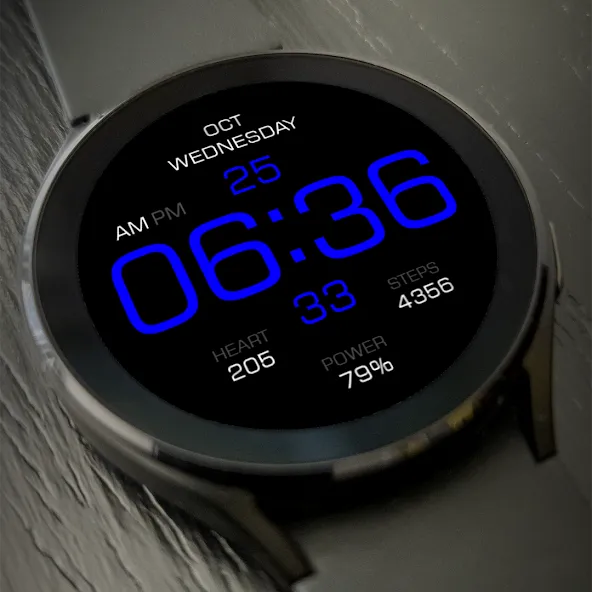 Key104 Digital Watch Face screenshot 2