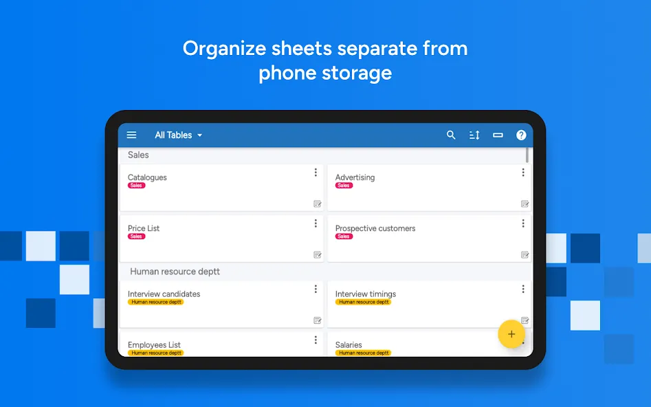 Table Notes - Mobile Excel screenshot 9