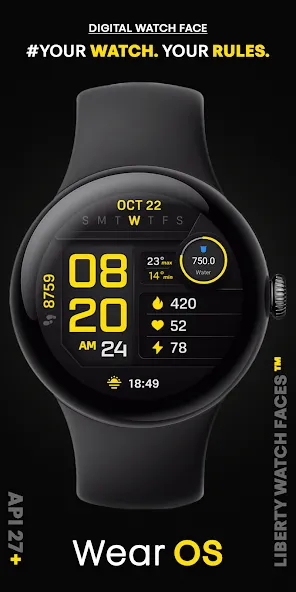 PIXEL INSTINCT 3 Watch Face screenshot 4