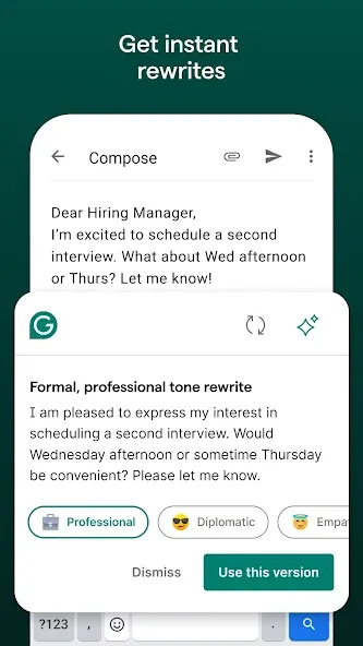 Grammarly-AI Writing Assistant screenshot 2
