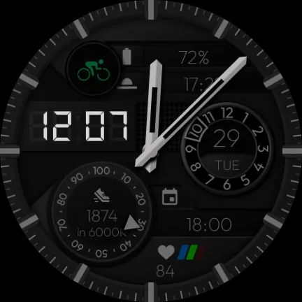 OD28 Titanium Watch Face screenshot 37