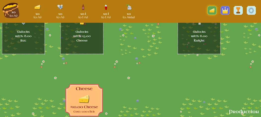 Knights of Cheese Idle screenshot 2