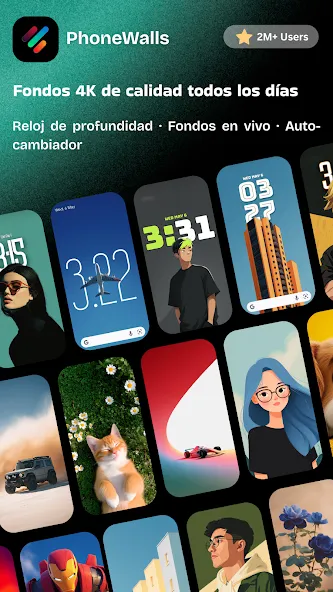 PhoneWalls: Fondos de Pantalla screenshot 1
