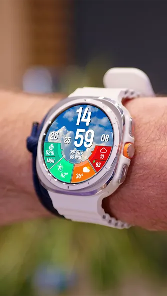 N-SPORT530 Digital Watch Face screenshot 4