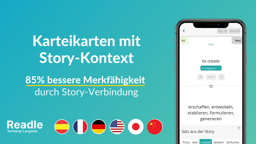 Readle (ex—Langster) Sprachen screenshot 5