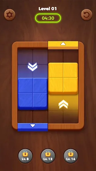 Block Escape Color Puzzle Game screenshot 1