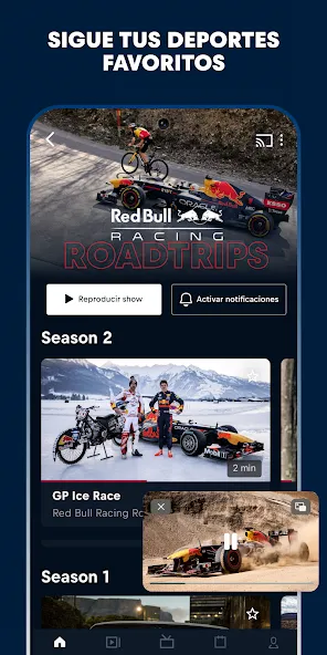 Red Bull TV: deportes en vivo screenshot 5