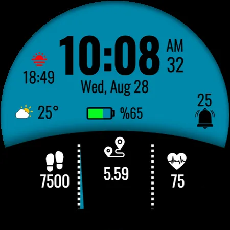 MAHO005 Wear OS Watch Face screenshot 25