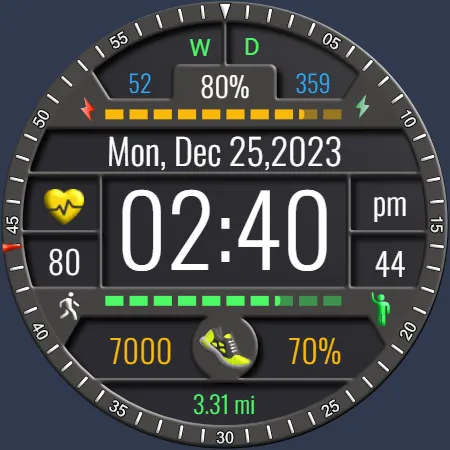 Iris503 Digital Watch Face screenshot 11