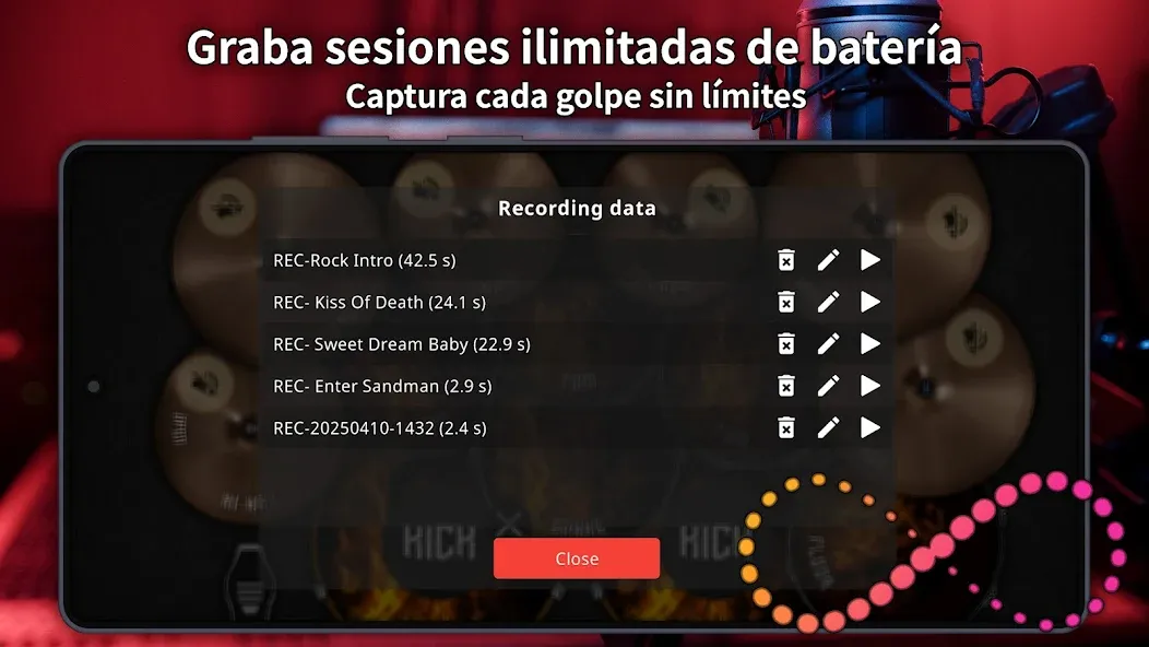 Drum King: Batería electrónica screenshot 5