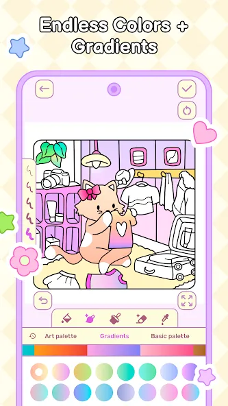 My Cute Friends: Coloring Book screenshot 5
