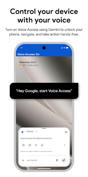 Voice Access screenshot 1