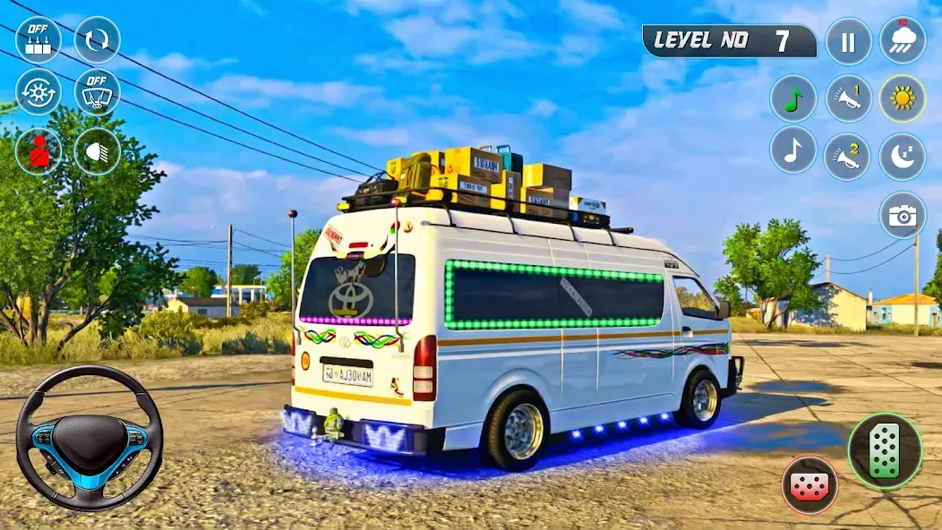 Mini Coach Bus Driving Bus Sim screenshot 4