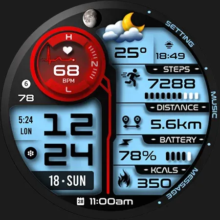 ML2U 263 Watch Face screenshot 30