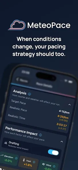 MeteoPace screenshot 1