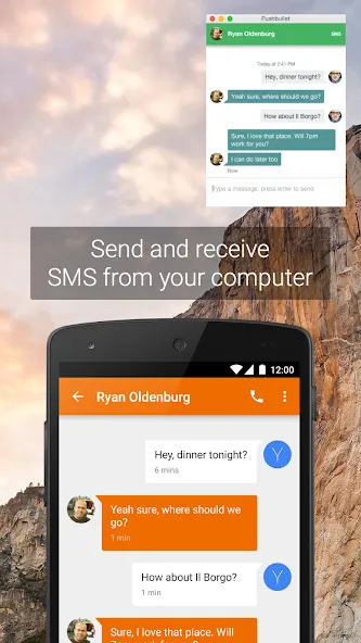 Pushbullet: SMS on PC and more screenshot 2