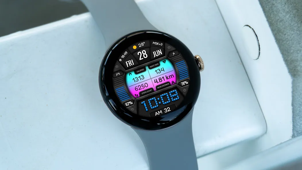 TUNADAS WS04 Watch face screenshot 6