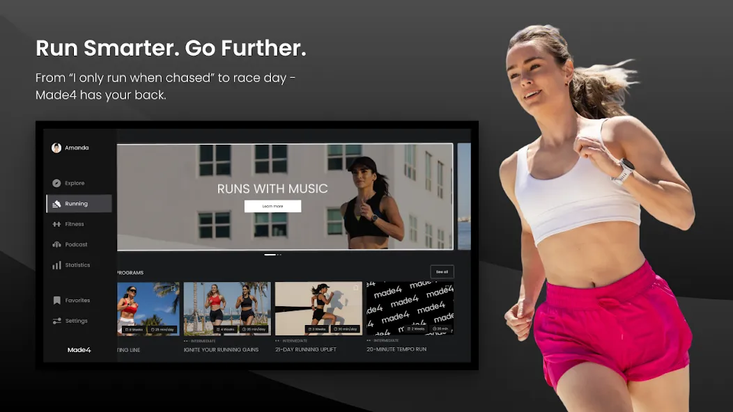 Made4 - Fitness & Running screenshot 12