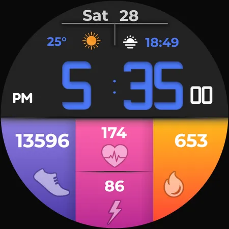 Vera Digital Watch Face screenshot 40