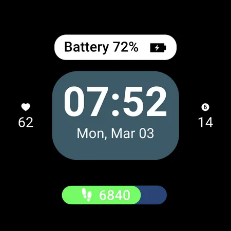 Neo Screen Face Watch Face screenshot 5
