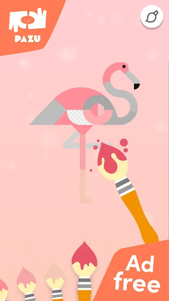 Coloring games for toddlers screenshot 2