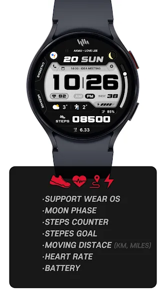 SamWatch Digital Mut 5 screenshot 3