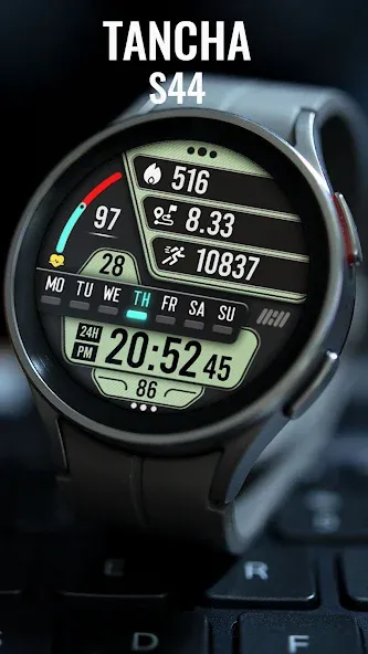 Tancha S44 Digital Watch Face screenshot 7