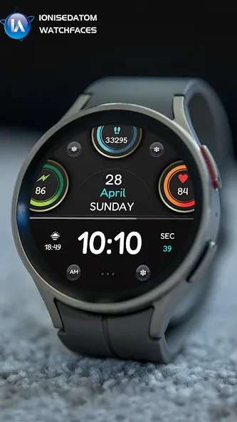 IA110 DIGITAL WATCHFACE screenshot 3