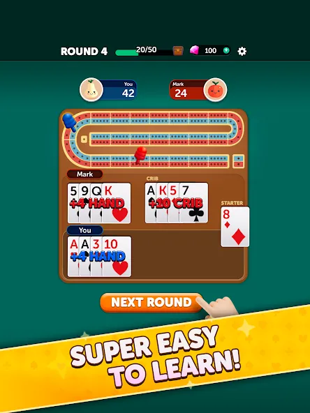 Cribbage Classic - Card Game screenshot 7