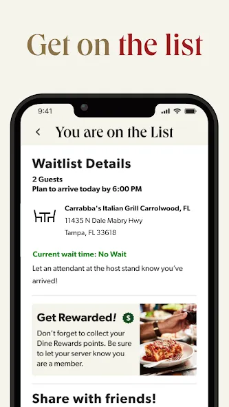 Carrabba's Italian Grill screenshot 5