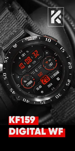 KF159 Watch face screenshot 1